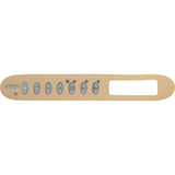 Overlay, Dimension One, TSC-24/K-24, 7 Button, 3 Pump : 01560-305