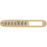 Overlay, Dimension One, TSC-24/K-24, 7 Button, 2 Pump : 01560-368