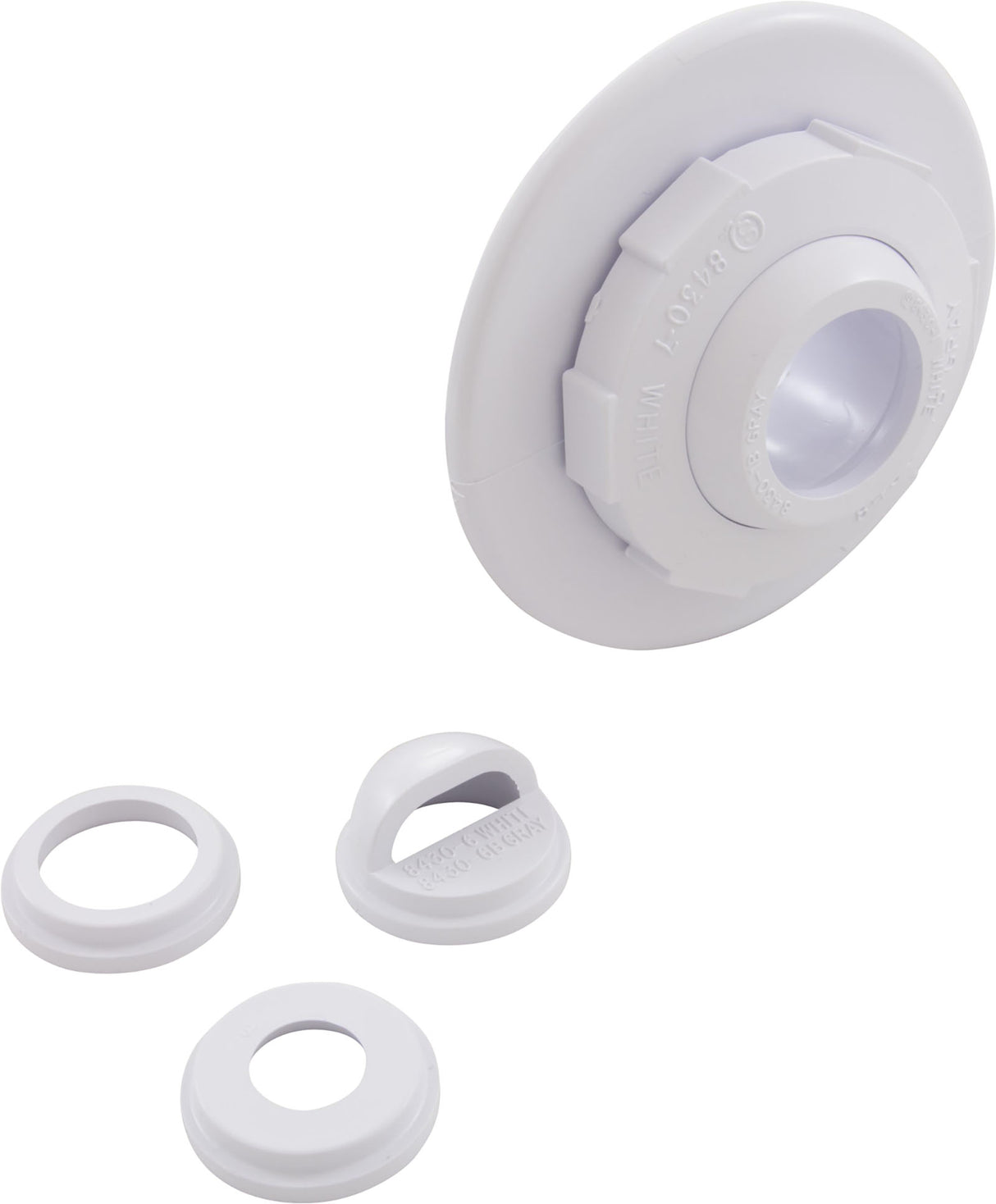 Eyeball Insider Inlet, Pentair, 1-1/2"s, w/ Nozzles : 08434-0000