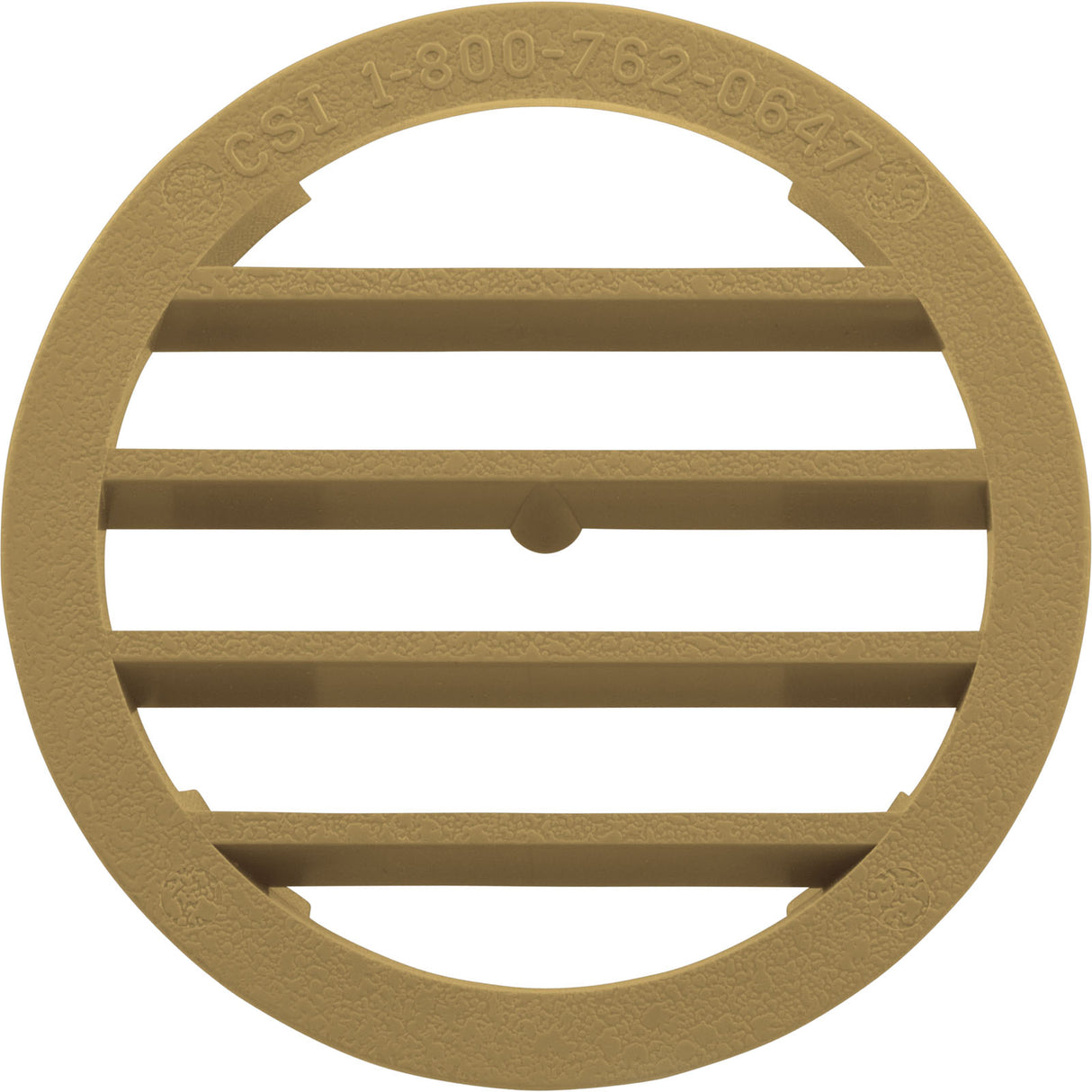 Zodiac Leaf-B-Gone Concrete Wall Fitting Grate, Gold : 1-1-174 - Zodiac - 738919023635 - PartsForSpas.com