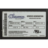 Pump, HQ-WW Bes-6000, 0.5Hp, 115V, 1-Spd : 321FF10-0101