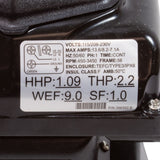 Pump, Pentair SuperMax VS, 1.5hp, 115/208-230v Var-Spd, Blk : 343001