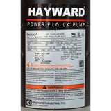 Pump, Hayward PowerFlo LX, 1.0hp, 115v, 1-Spd, 1-1/2", Nema : W3SP1580