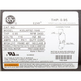Pump, WW Hi-Flo II, 1.5SPL, 1-Spd, 115v, 6"Trp, 3ft Nema, Vert : SD-10-1-N