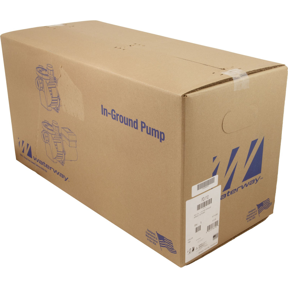 Pump, Waterway Power Defender PD-110, 1.1hp, 115/230v, 1-Spd : PD-110