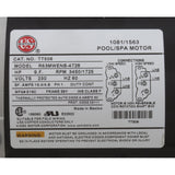 Pump, WW Viper, 5.0hp, 230v, 2-Spd, 56fr, 2-1/2" x 2-1/2", OEM : 3722021-1V