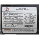 Pump, WW Exec, 5.0hp, 230v, 2-Spd, 56fr, 2-1/2" x 2", OEM : 3722021-13