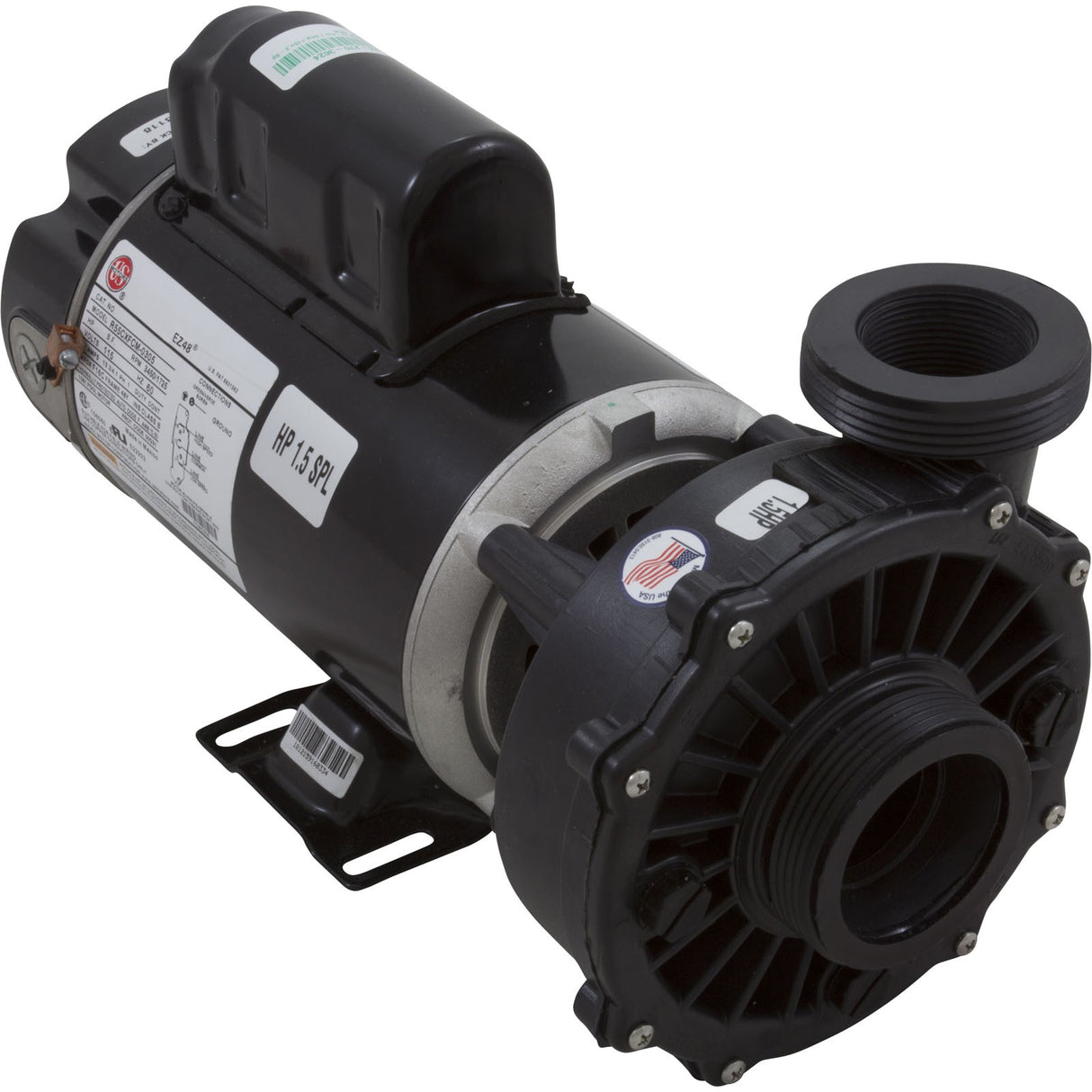 Pump, WW Hi-Flo, 1.5SPL, 115v, 2-Spd, 48fr, 2", OEM : 3420610-10