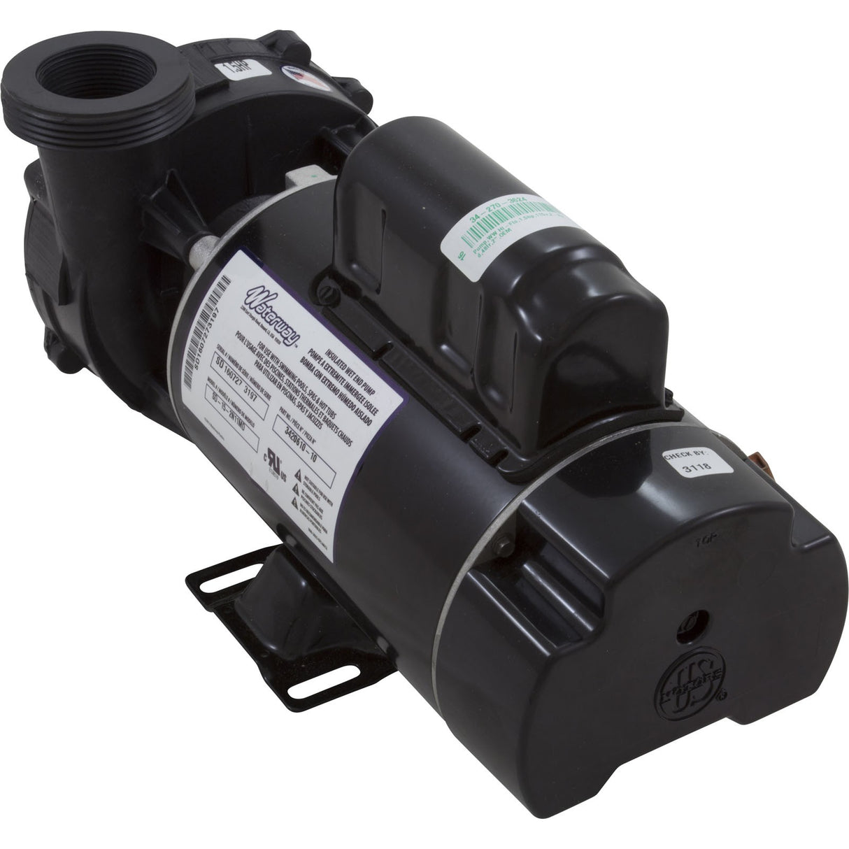 Pump, WW Hi-Flo, 1.5SPL, 115v, 2-Spd, 48fr, 2", OEM : 3420610-10