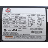 Pump, WW Hi-Flo, 4.0SPL, 230v, 2-Spd, 48fr, 2", OEM : 3421621-10