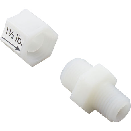 Check Valve Kit, 1-1/2 Lb., Tubing Connector : 1008011 - Ultra Pure - 62863472933 - PartsForSpas.com