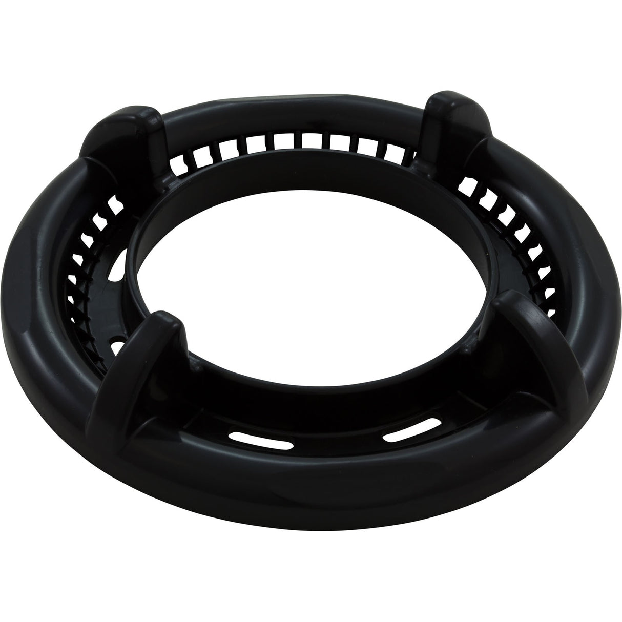 4-Scallop Trim Ring - High Volume - Black : 519-8051
