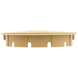 Skimmer Lid, Aquastar, w/Collar, Tan : SKRT108