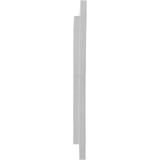 Skimmer Faceplate, CMP, Widemouth, Vinyl, White : 25541-000-010