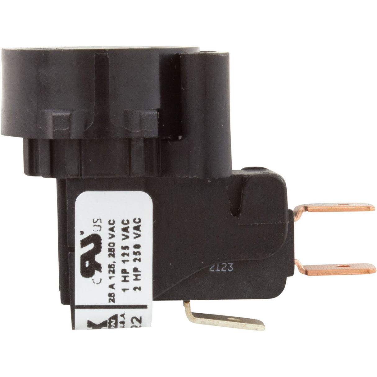 Air Switch, Tecmark, TBS 401, SPDT, 25A, thd, latch : TBS401A