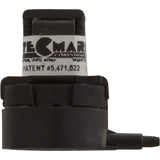 Air Switch, Tecmark, SPDT, 10 Amp, Latching, Side Spout : TBS411A