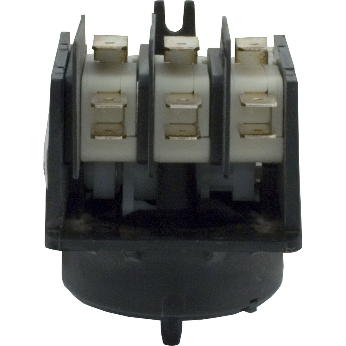 Air Switch, Herga, 4 Function, 3PDT, 20A, Ctr Spout, Wht Cam : 6806-006