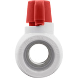Ball Valve (3/4In S, No Union, No Nsf) Red Handle : 25800-759-000