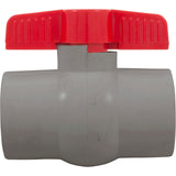 2" Pvc Compact Ball Valve Soc Epdm Tpv Gray : QVC1020SSEG