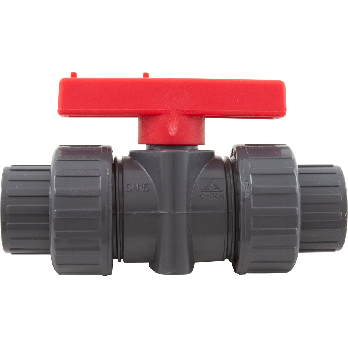 True Union Ball Vlv Gray 1/2" Pvc Epdm Soc/Thd : TBB1005CPEG