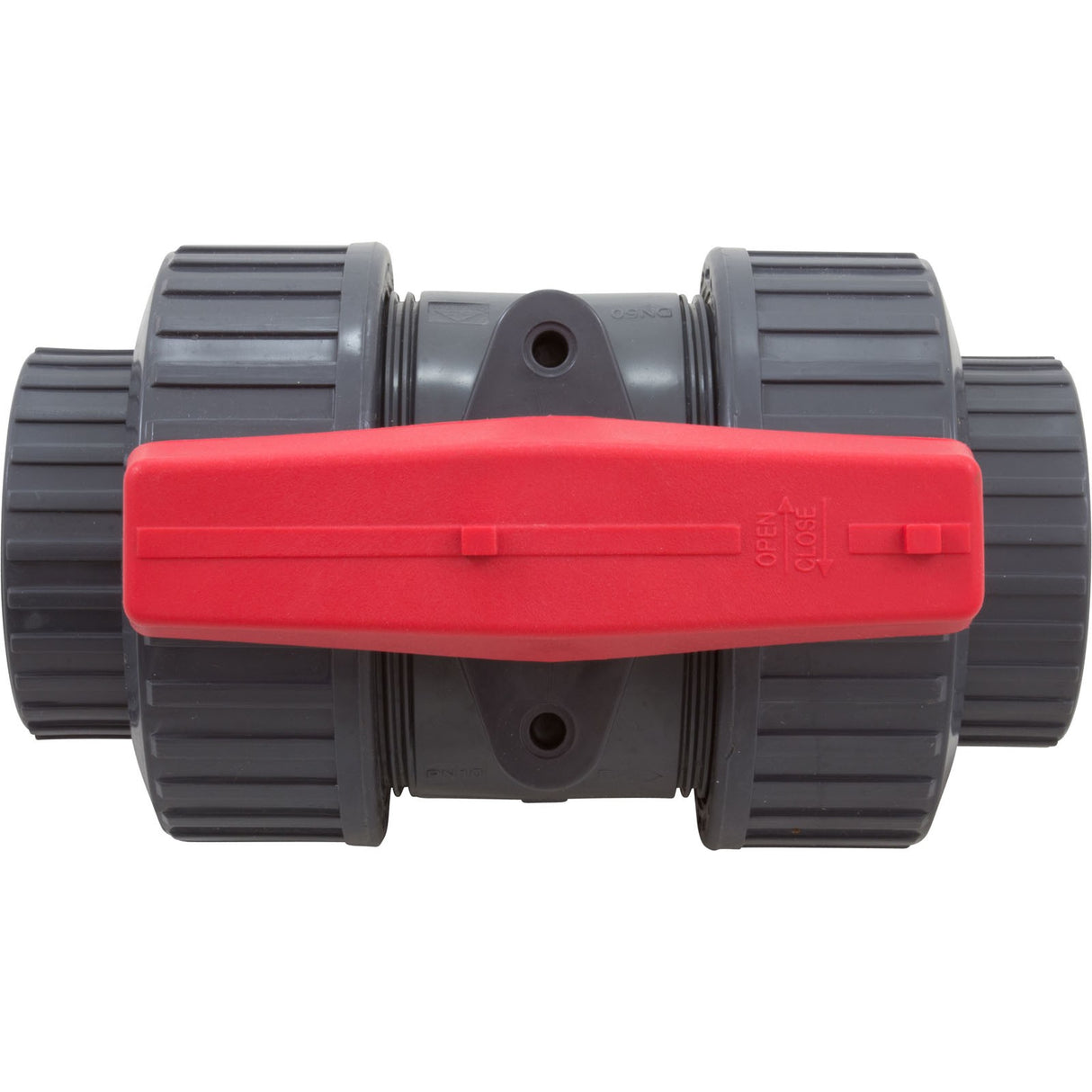 True Union Ball Vlv Gray 1-1/2" Pvc Epdm Soc/Thd : TBB1015CPEG