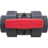 True Union Ball Vlv Gray 2" Pvc Epdm Soc/Thd : TBB1020CPEG