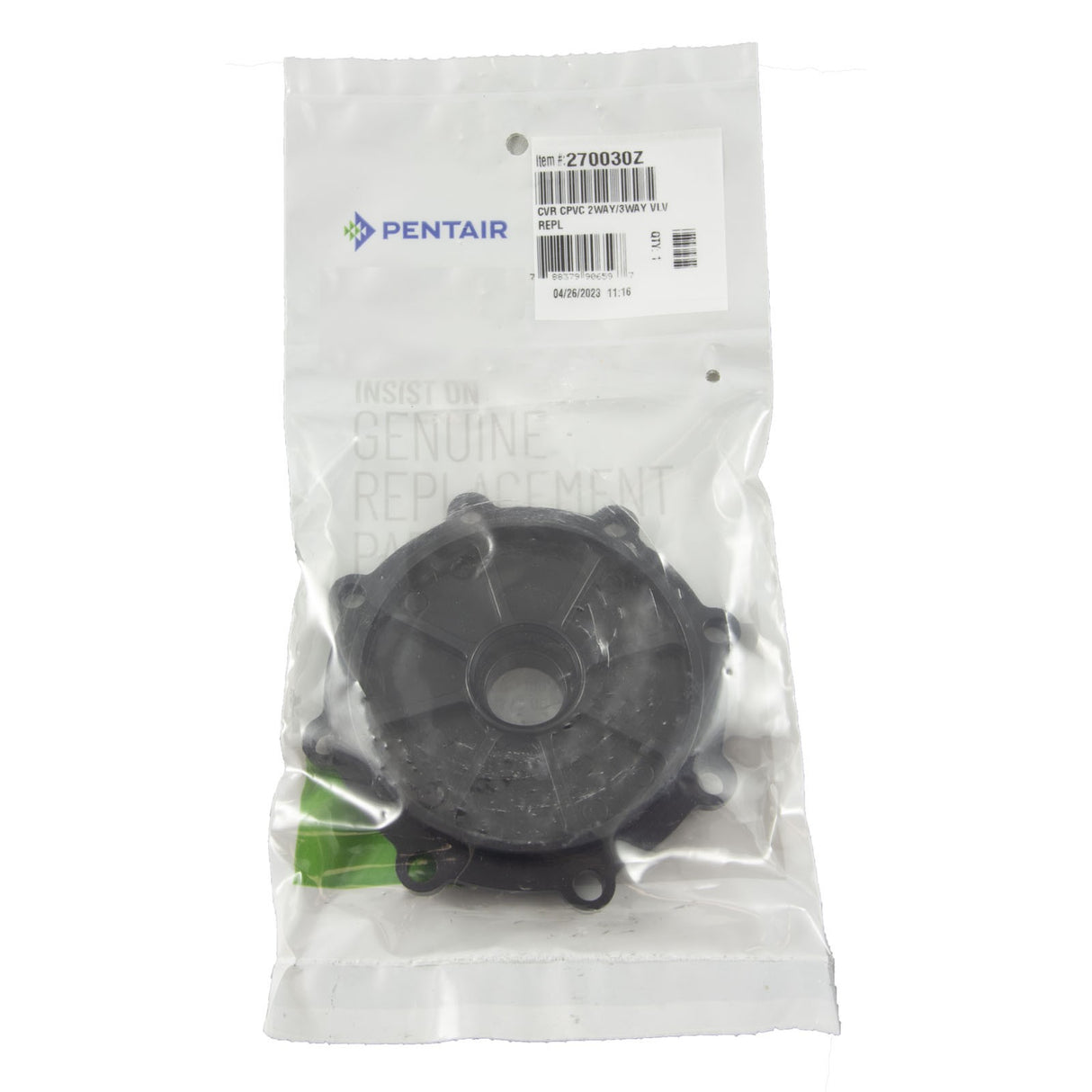 Cover, Pentair Compool PacFab 2 Way/3 Way Valve : 270030Z