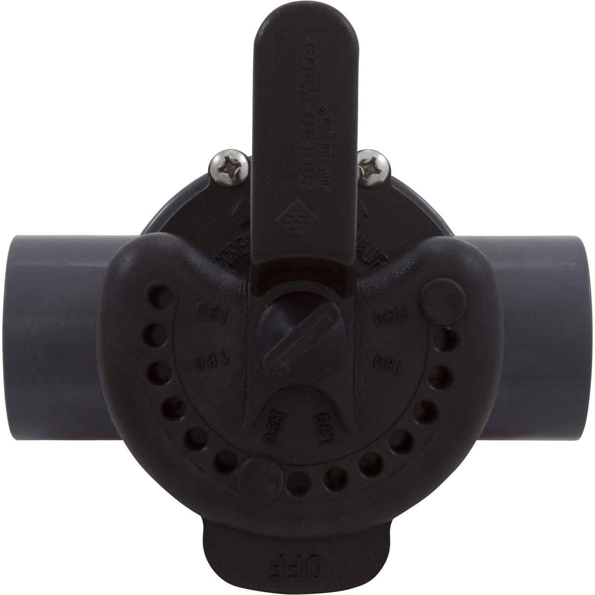 Diverter Valve, Pentair, 2" Spigot x 1-1/2" Slip, 2 Way : 263038