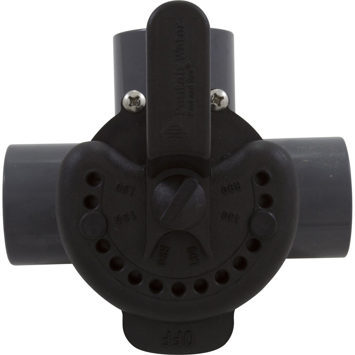 Diverter Valve, Pentair, 2" Spigot x 1-1/2" Slip, 3 Way : 263037