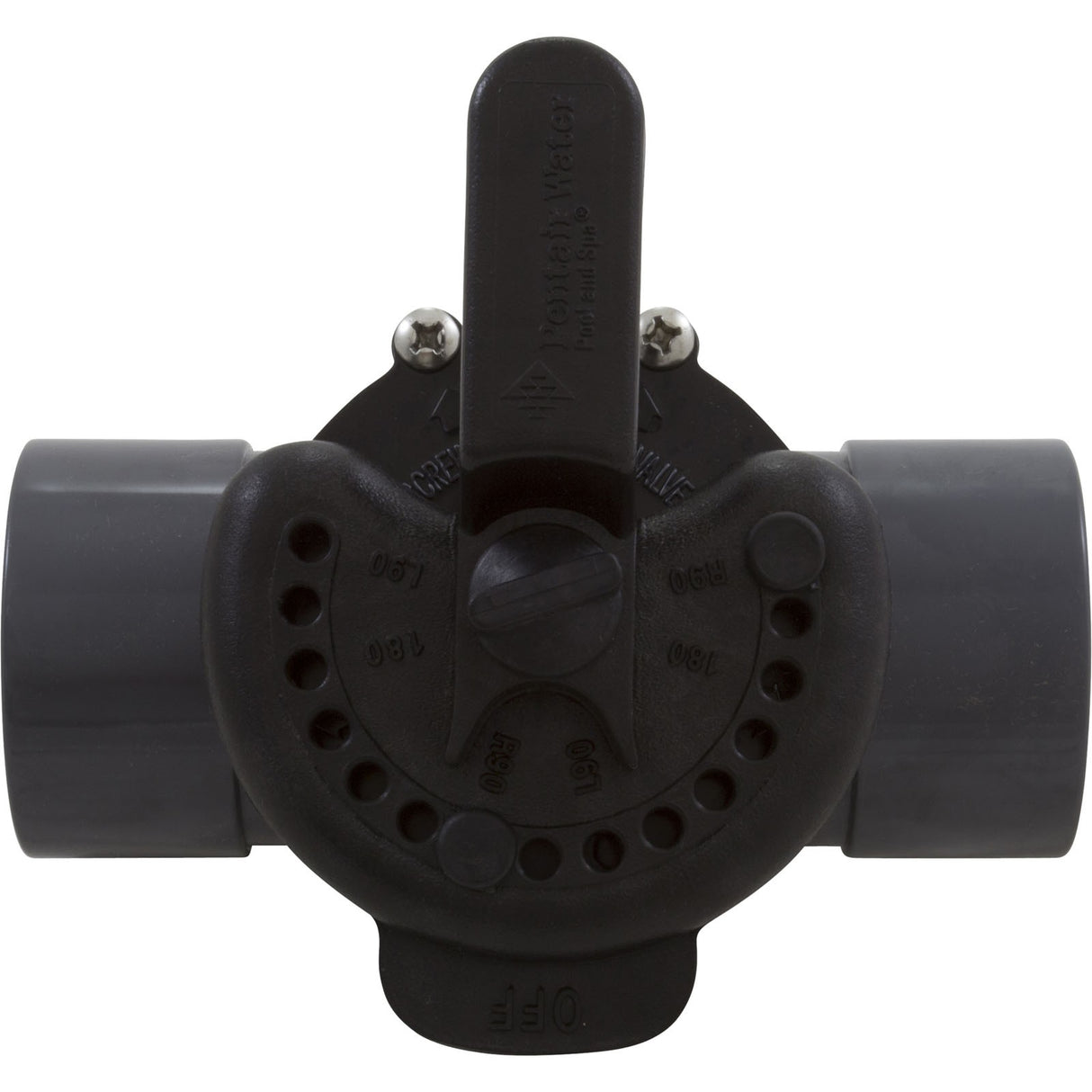 Diverter Valve, Pentair, 2-1/2" Spigot x 2" Slip, 2 Way : 263029