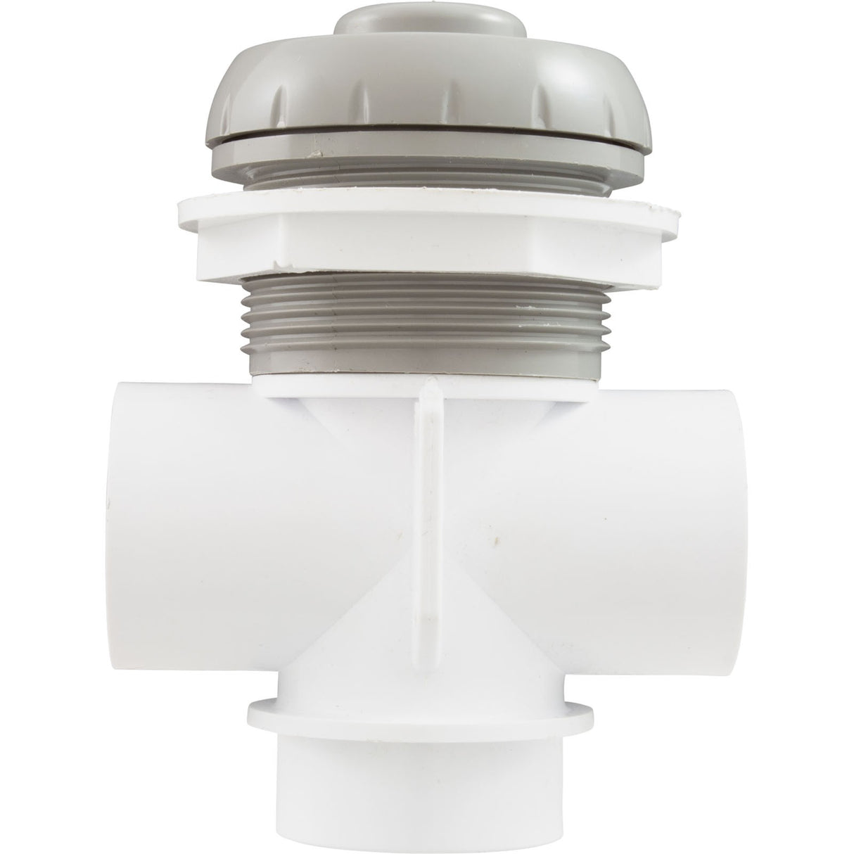 Diverter Valve, WW, 1", 2 Port, Top Mount, Vertical, Gry : 600-4347