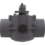 Diverter Valve, Jandy/Zod, 2"s/2-1/2"spg Pos Seal, 2 Way, Gray : 2876