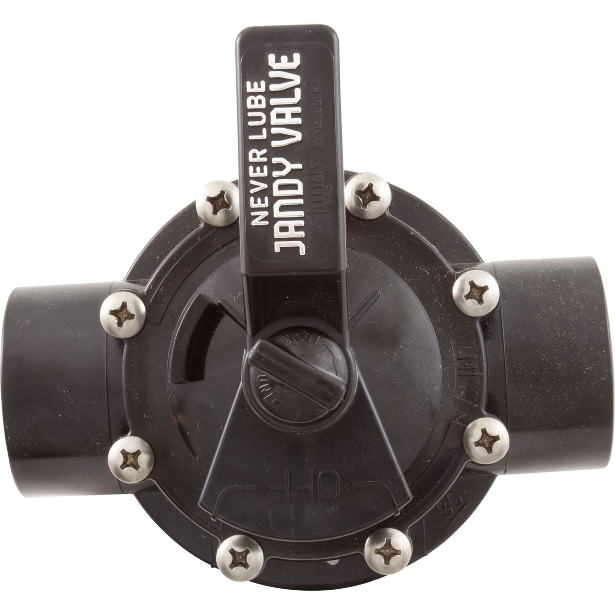 Diverter Valve, Jandy Neverlube, 1-1/2" x 2" Pos Seal, 2 Port : 4724