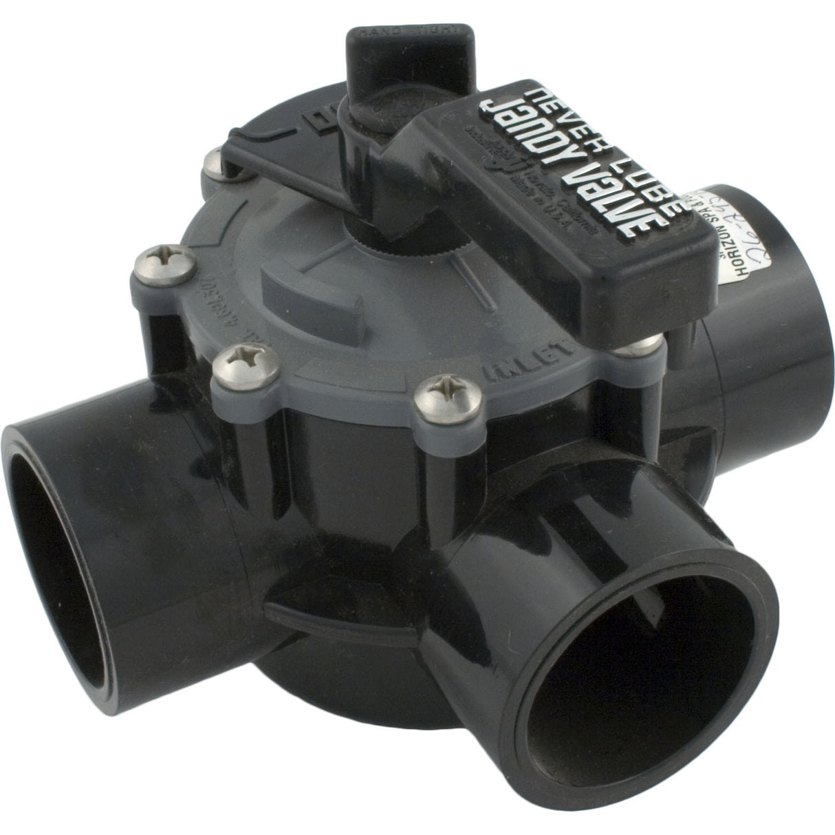 Dvtr Valve, Jandy Nvrlb, 1-1/2"s/2"spg, 3 Port, Int/Ext Stop : 4945