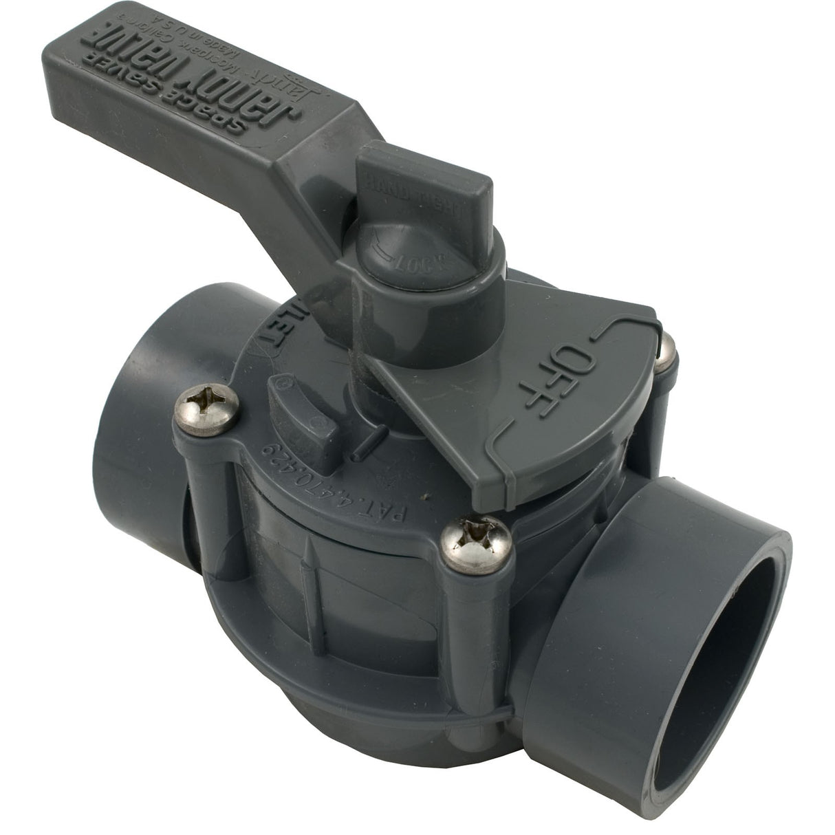 Dvtr Valve, Jandy/Zod, 1-1/2"s/2"spg Pos Seal, 2 Port, Spc Svr : 3407