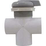 Diverter Valve, CMP Lever Handle, 2"s, 2 Port, Smth Scal, Gry : 25048-019-000