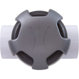 Diverter Vlv, CMP Top Mt, 2"s, 3-3/16"hs, 3 Port, Crown, Gry/Slvr : 25048-807-000
