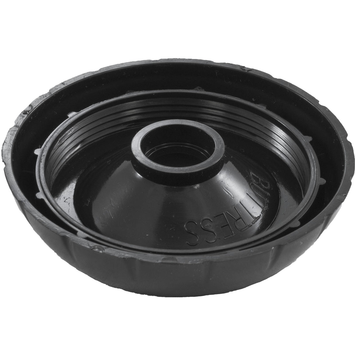 Cap, Waterway Top Access Diverter Valve, 2", Notched, Black : 602-3551