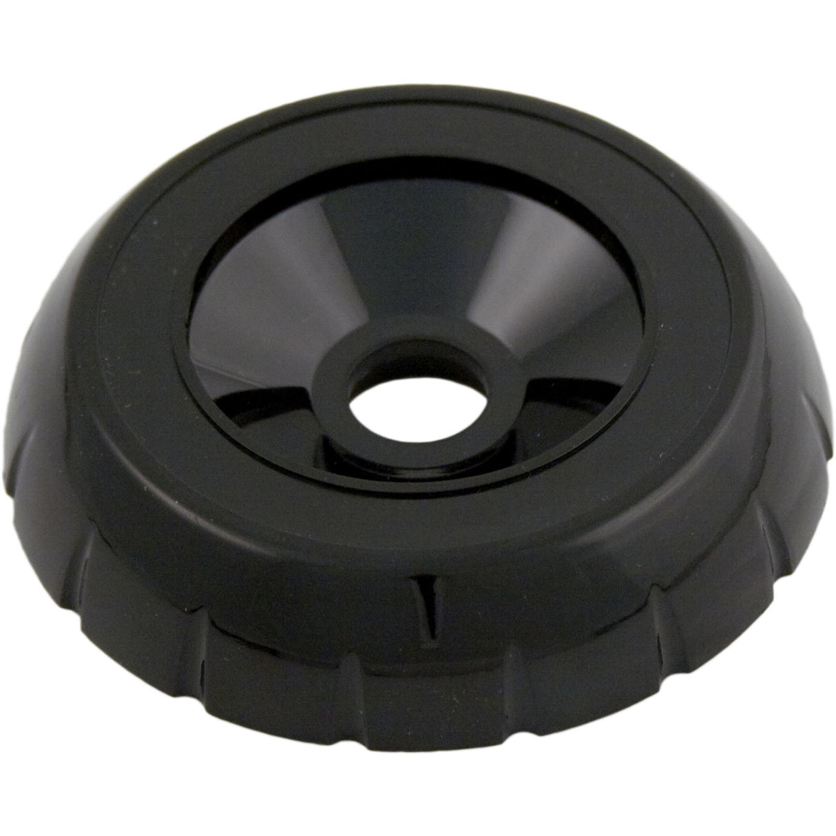 Cover, BWG HydroAir Hydroflow 3-Way Valve, 2", Black : 31-4003BLK