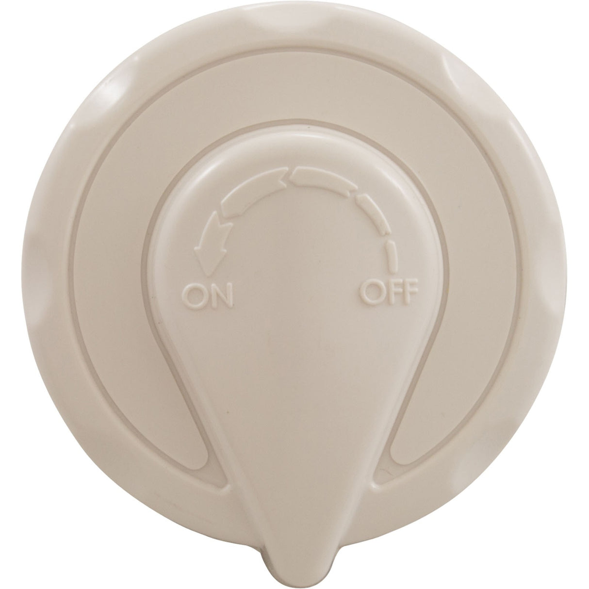 On/Off Turn Valve Assembly- Single Port 6 Spoke : 600-4400
