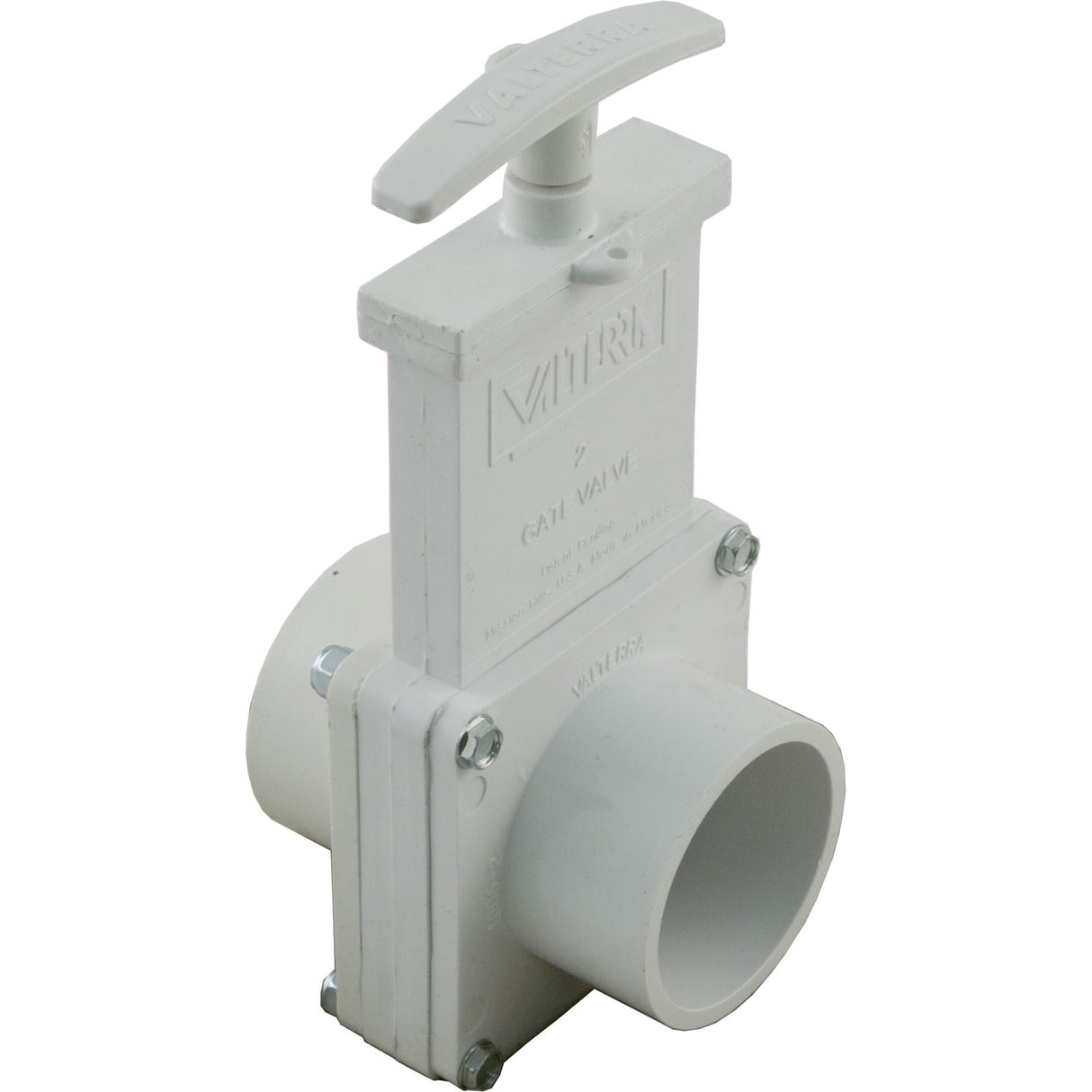 Gate Valve, 3 pc, Valterra, 2" Spigot x 2" Spigot, 45psi : 6203