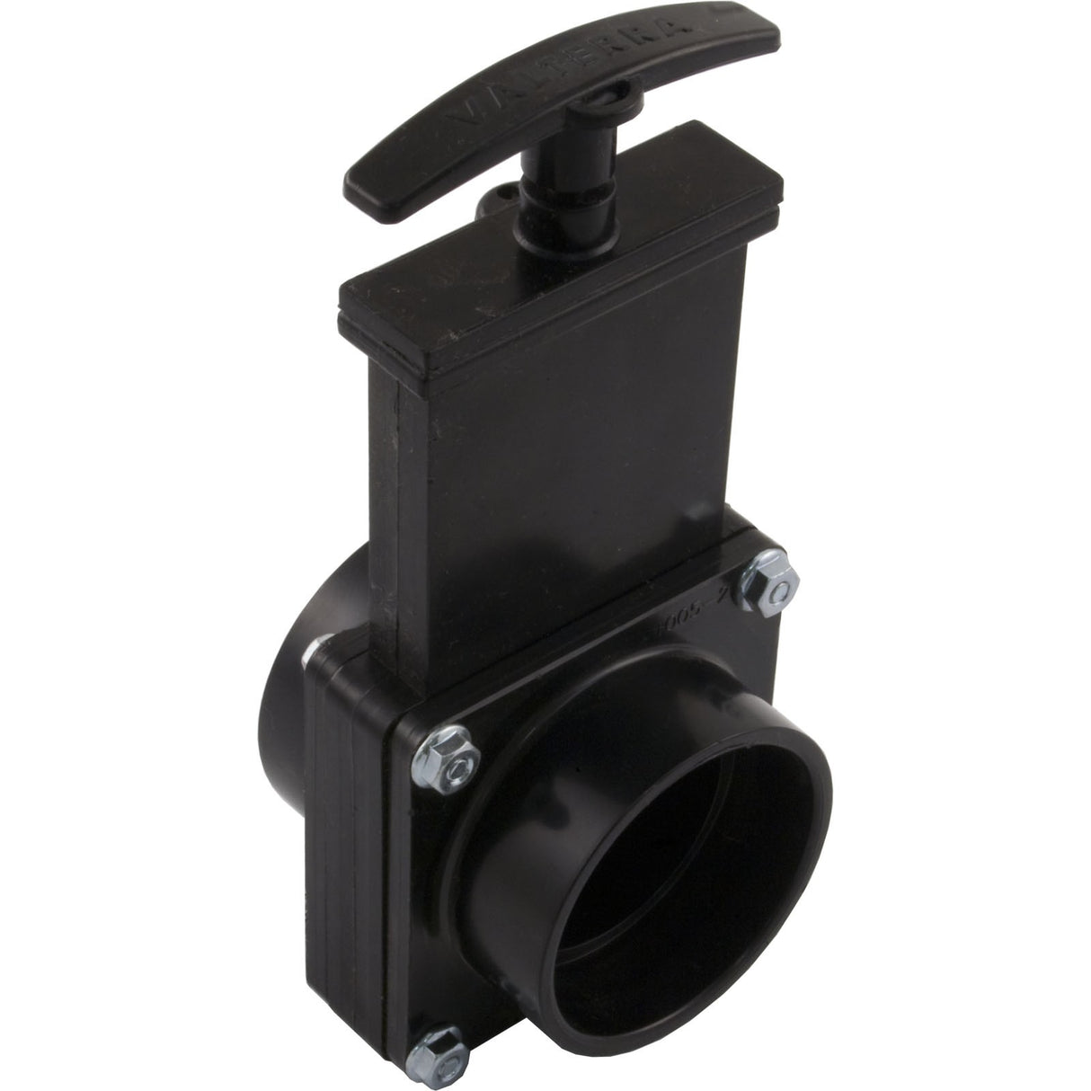 Gate Valve, 3 pc, Valterra, 2" Slip x 2" Slip, 40psi, Black : 7201