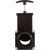 Gate Valve, 3 pc, Valterra, 2"mpt x 2"mpt, 40psi, Black : 7204