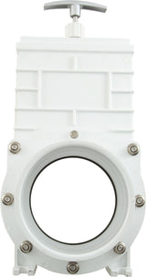Gate Valve, 3 pc, SS Paddle, Valterra, 4"s x 4"s, 20psi : 6401