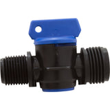 Hose Bib, Pentair 1/2" PVC, w/ T Handle : R175009