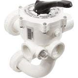 Multiport Valve, Pent DE, Side Mount, 1-1/2", w/Plumb, 6 Pos : 261177
