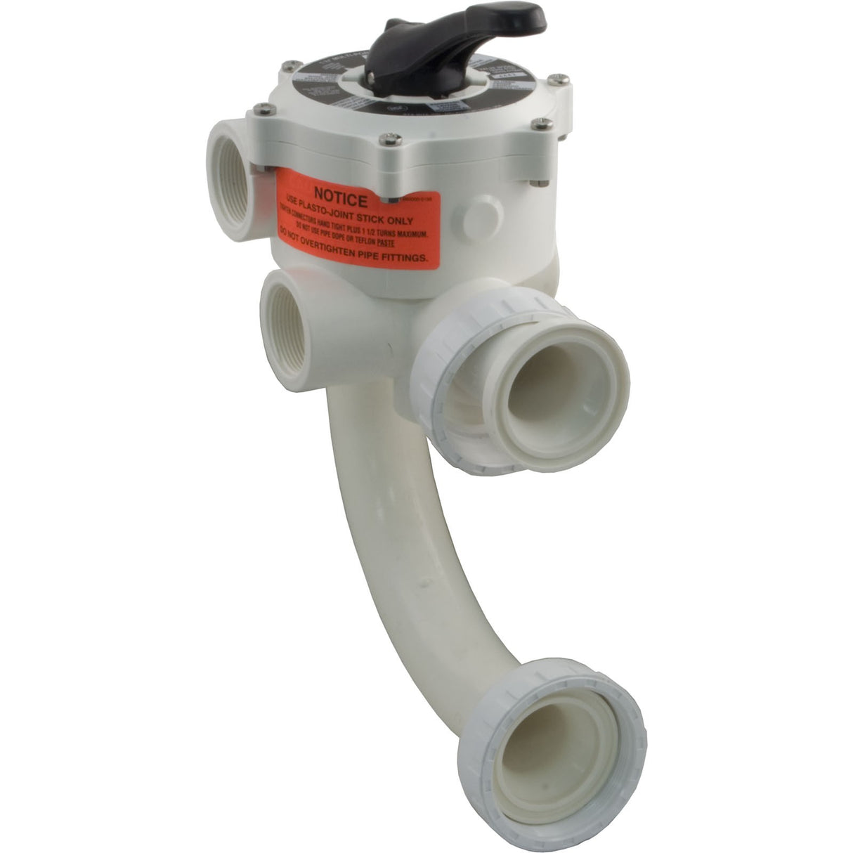 Multiport Valve, Pentair Sta-Rite, 1-1/2", 6 Pos : 18202-0150