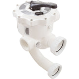 Multiport Valve, Pent System 3 DE, 2" ABS, w/Unions, 6 Pos : 18201-0300
