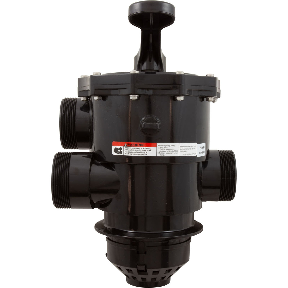 Multiport Valve, Pentair TA60, SD80, CFII26, TM, 2", w/o Unions : 263085