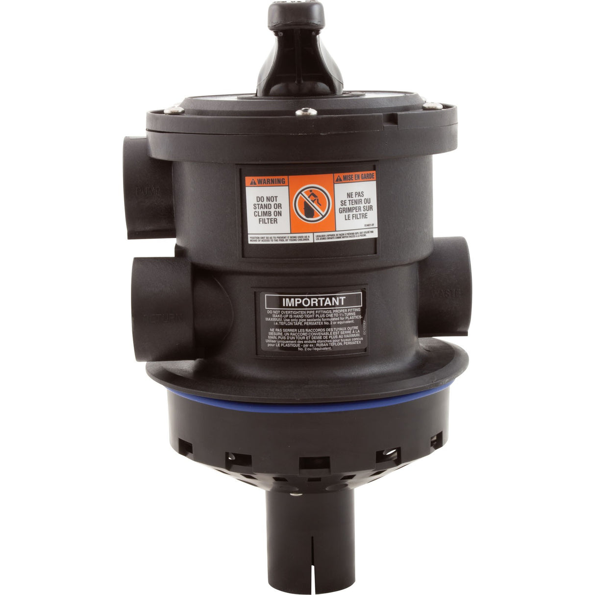 Multiport Valve, Hayward SP0714T, 1-1/2" Top Mount, 6 Pos : SP0714T